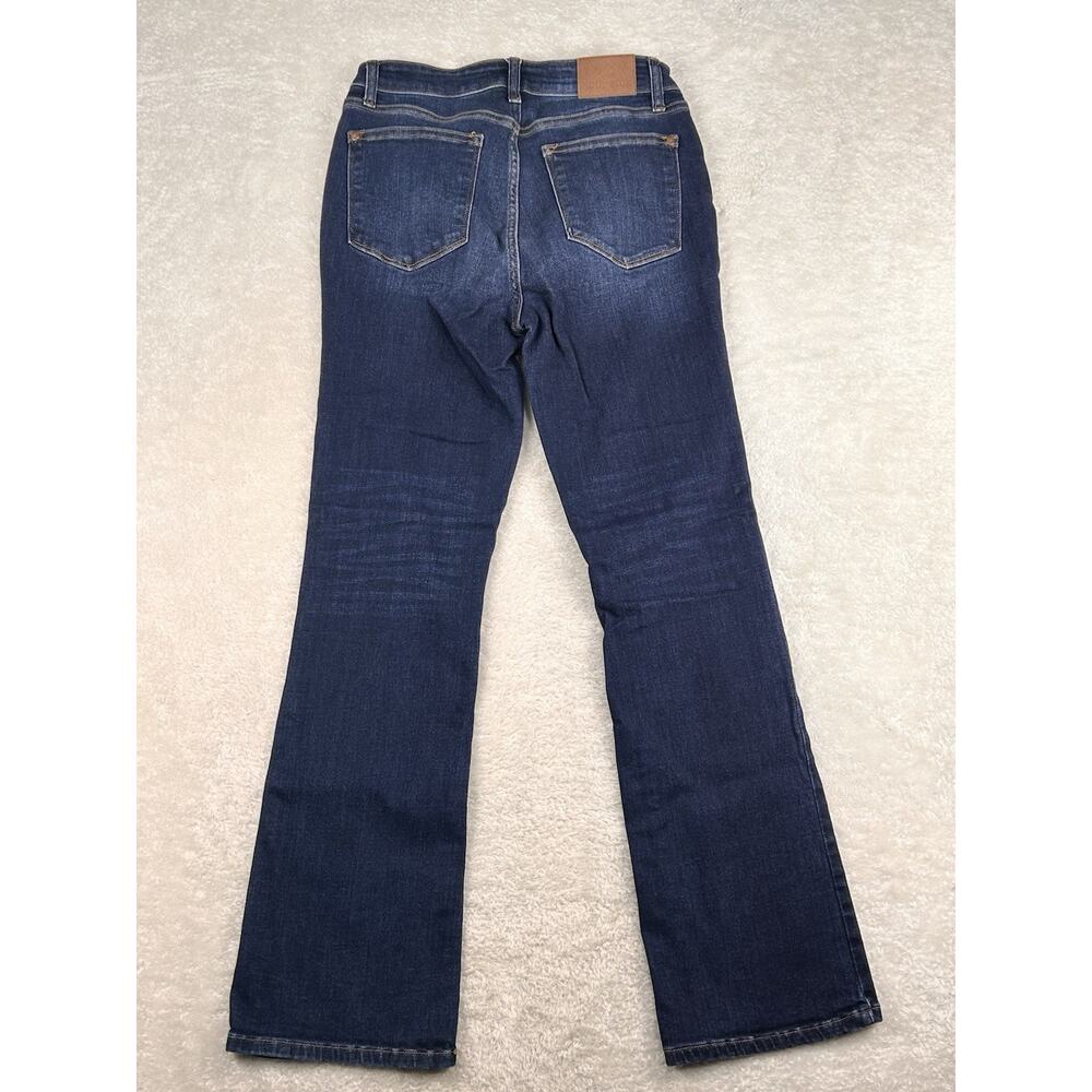 Judy Blue Elsy Whiskered Bootcut Jeans Womens Sz 11/30 Blue Stretch Denim Curvy - Picture 2 of 9